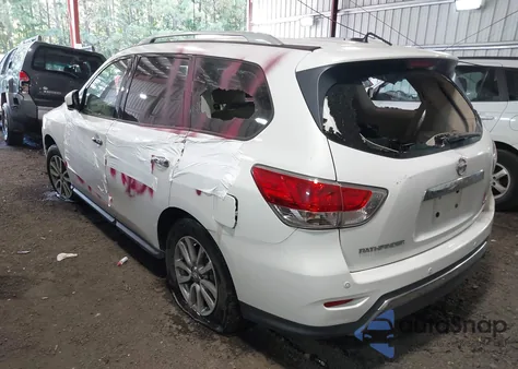 2014 Nissan Pathfinder Sv из США, поврежденный, VIN 5N1AR2MN9EC650006